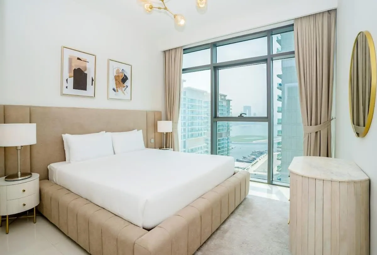 Homesgetaway-Luxury 2Br Apartment In Beach Vista Tower 2 With Beach Access Dubai